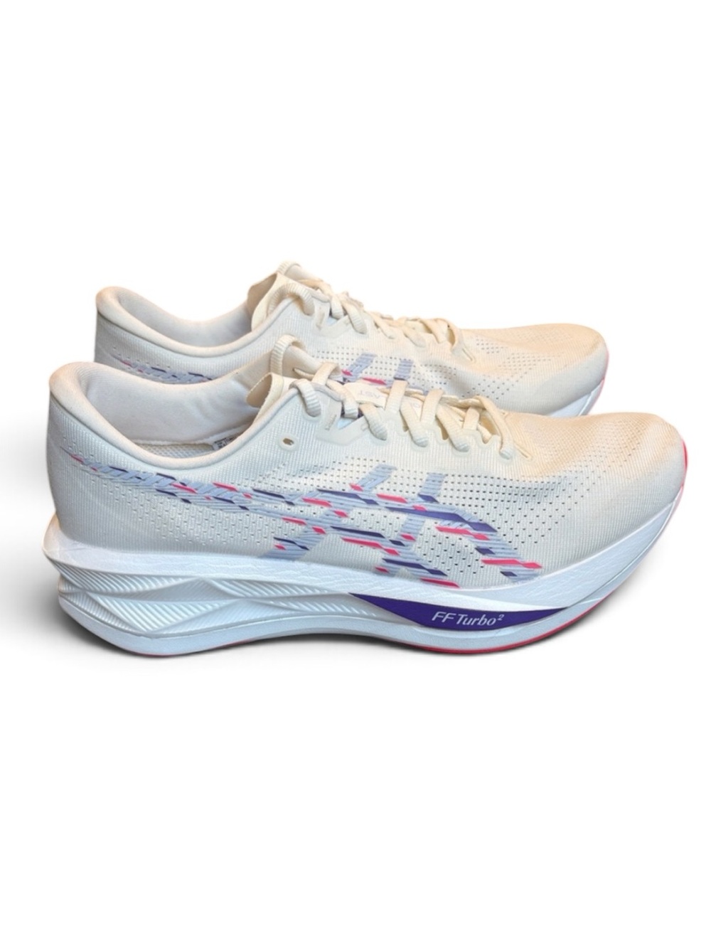 Asics Sonicblast Running Shoes Men’s 12.5 Cream/Blue Fade